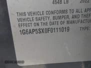 ✅ 2015 Cadillac CTS RWD • VIN: 1G6AP5SX0F0111019 • Lot: 42586729. Listed on IAAI with Not provided. Free auction sales archive from the USA and detailed vehicle history report at DreamBid. Image 9.