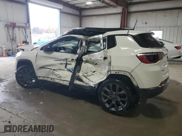 ✅ 2021 Jeep Compass 80th Anniversary • VIN: 3C4NJDEBXMT537049 • Lot: 93045425. Listed on Copart with Not provided. Free auction sales archive from the USA and detailed vehicle history report at DreamBid. Image 2.