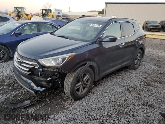 ✅ 2017 Hyundai Santa Fe 2.4L • VIN: 5XYZU3LB6HG481419 • Лот: 82940703. Опубликован ранее на Copart с пробегом 91 507 миль. Бесплатный доступ к архиву аукционных продаж из США и подробный отчёт об истории автомобиля на DreamBid. Изображение 1.