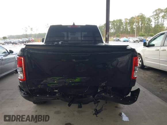 ✅ 2021 Ram 1500 Big Horn • VIN: 1C6RREBG9MN710762 • Lot: 43373591. Listed on IAAI with 51,132 mi. Free auction sales archive from the USA and detailed vehicle history report at DreamBid. Image 16.