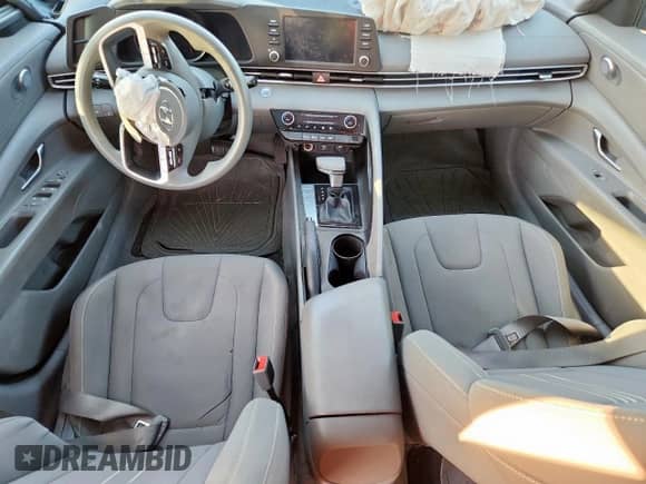 2021 Hyundai Elantra SEL with VIN KMHLM4AG1MU093125, listed as a Copart auction lot 69351495 with 62,868 mi miles and Salvage title. Bid and sale history available at DreamBid. Image 8.