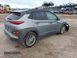 2018 Hyundai Kona SEL with VIN KM8K2CAA1JU183426, listed as a IAAI auction lot 43394507 with 76,961 mi miles and . Bid and sale history available at DreamBid. Image 4.