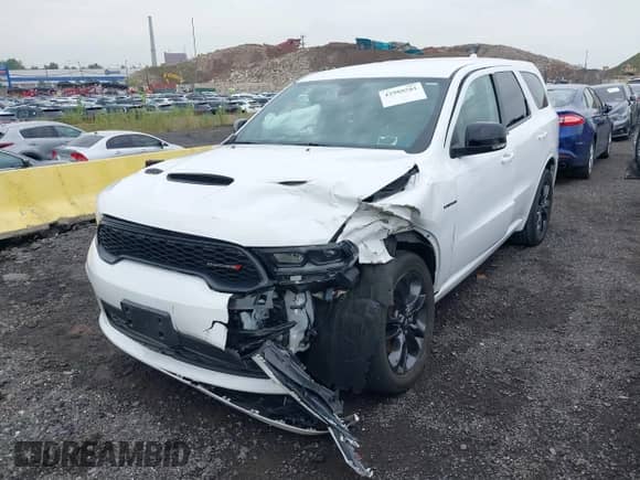 2022 Dodge Durango R/T with VIN 1C4SDJCT8NC105416, listed as a IAAI auction lot 42988581 with 27,043 mi miles and . Bid and sale history available at DreamBid. Image 6.