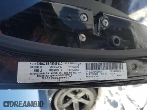 ✅ 2014 Dodge Challenger SXT • VIN: 2C3CDYAGXEH206610 • Lot: 88975325. Wystawiony na Copart z przebiegiem 137 226 mil. Bezpłatny archiwum sprzedaży aukcyjnych z USA i szczegółowy raport historii pojazdu na DreamBid. Zdjęcie 15.