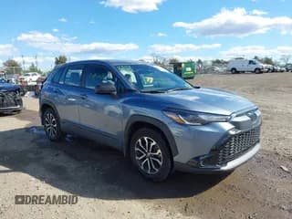 ✅ 2024 Toyota Corolla Cross Hybrid Nightshade Edition • VIN: 7MUFBABG2RV047227 • Lot: 43495652. Listed on IAAI with 62,597 mi. Free auction sales archive from the USA and detailed vehicle history report at DreamBid. Image 1.