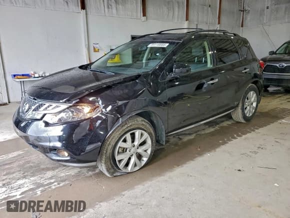 ✅ 2012 Nissan Murano LE • VIN: JN8AZ1MW6CW237130 • Лот: 94119555. Опубликован ранее на Copart с пробегом 60 624 миль. Бесплатный доступ к архиву аукционных продаж из США и подробный отчёт об истории автомобиля на DreamBid. Изображение 1.