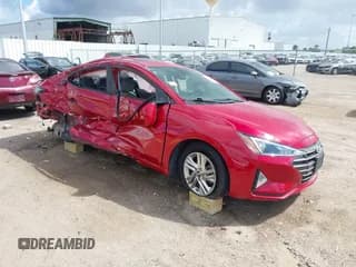 ✅ 2019 Hyundai Elantra SEL • VIN: 5NPD84LF4KH423204 • Lot: 43286030. Listed on IAAI with 33,002 mi. Free auction sales archive from the USA and detailed vehicle history report at DreamBid. Image 1.
