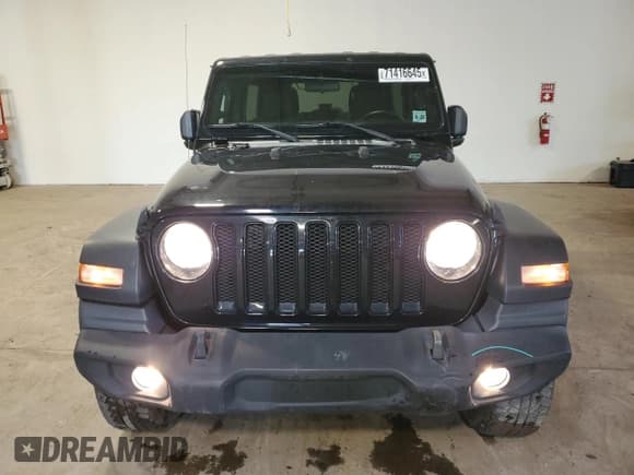 ✅ 2021 Jeep Wrangler Unlimited Sport S • VIN: 1C4HJXDG9MW518319 • Lot: 71416645. Listed on Copart with 34,480 mi. Free auction sales archive from the USA and detailed vehicle history report at DreamBid. Image 5.
