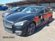 ✅ 2017 Infiniti Q70 3.7 • VIN: JN1BY1PR1HM210707 • Lot: 43153431. Listed on IAAI with 221,229 mi. Free auction sales archive from the USA and detailed vehicle history report at DreamBid. Image 2.