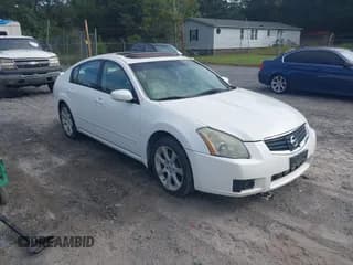 ✅ 2008 Nissan Maxima SE • VIN: 1N4BA41E18C812267 • Lot: 43284067. Listed on IAAI with 204,216 mi. Free auction sales archive from the USA and detailed vehicle history report at DreamBid. Image 1.
