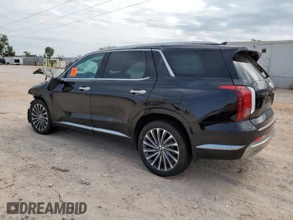 2023 Hyundai Palisade Calligraphy с VIN KM8R7DGE7PU545624, выставлен на аукционе Copart как лот 67862264 с пробегом Не указан миль и Списание • Salvage title. История ставок и продаж доступна на DreamBid. Изображение 2.