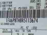 2024 Ford Mustang EcoBoost Premium z VIN 1FA6P8TH8R5113674, wystawiony jako IAAI lot #43113113 z przebiegiem Nie podano mil oraz . Historia ofert i sprzedaży dostępna na DreamBid. Obrazek 9.