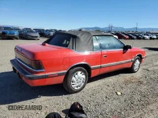 ✅ 1989 Chrysler LeBaron • VIN: 1C3XJ55J9KG275438 • Lot: 73026764. Wystawiony na Copart z przebiegiem 118 347 mil. Bezpłatny archiwum sprzedaży aukcyjnych z USA i szczegółowy raport historii pojazdu na DreamBid. Zdjęcie 3.