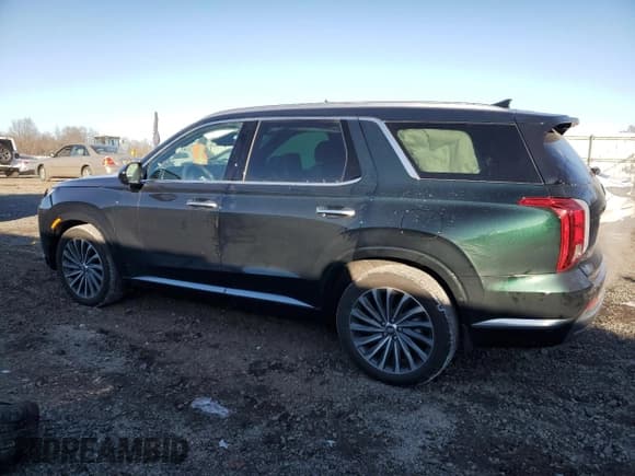 ✅ 2025 Hyundai Palisade Calligraphy • VIN: KM8R7DGE9SU842838 • Лот: 87744355. Опубликован ранее на Copart с пробегом 4 523 миль. Бесплатный доступ к архиву аукционных продаж из США и подробный отчёт об истории автомобиля на DreamBid. Изображение 2.