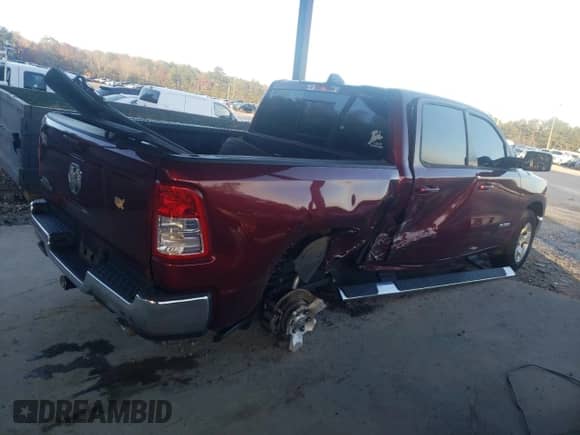 2022 Ram 1500 Lone Star с VIN 1C6RREFM8NN214711, выставлен на аукционе Copart как лот 83393144 с пробегом 31 497 миль миль и Списание • Salvage title. История ставок и продаж доступна на DreamBid. Изображение 3.