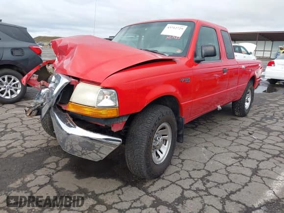 ✅ 1999 Ford Ranger XL • VIN: 1FTYR14C7XPA52228 • Lot: 43712729. Listed on IAAI with 144,508 mi. Free auction sales archive from the USA and detailed vehicle history report at DreamBid. Image 2.