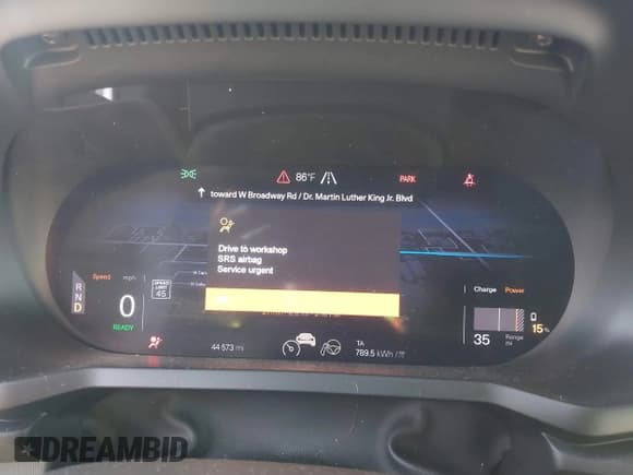 ✅ 2021 Polestar 2 Launch Edition • VIN: LPSED3KAXML011800 • Лот: 41251249. Опубликован ранее на IAAI с пробегом 44 573 миль. Бесплатный доступ к архиву аукционных продаж из США и подробный отчёт об истории автомобиля на DreamBid. Изображение 7.