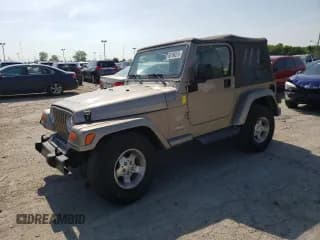✅ 2003 Jeep Wrangler Sahara • VIN: 1J4FA59S53P304486 • Lot: 63196275. Listed on Copart with Not provided. Free auction sales archive from the USA and detailed vehicle history report at DreamBid. Image 1.