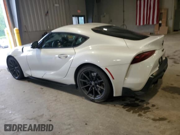 ✅ 2023 Toyota Supra 3.0 • VIN: WZ1DB0G09PW060627 • Lot: 60958585. Listed on Copart with 26,657 mi. Free auction sales archive from the USA and detailed vehicle history report at DreamBid. Image 2.