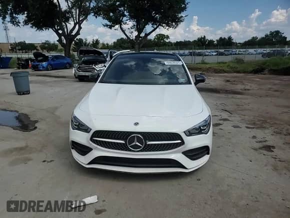 2023 Mercedes-Benz CLA 250 with VIN W1K5J4GB4PN387950, listed as a Copart auction lot 66639325 with 35,078 mi miles and Salvage title. Bid and sale history available at DreamBid. Image 13.