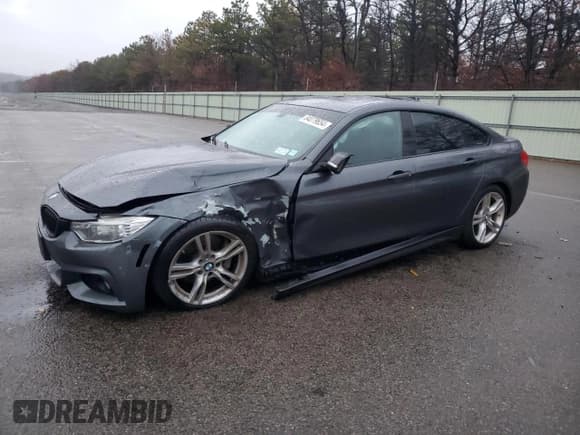 ✅ 2016 BMW 4 Series 435i xDrive • VIN: WBA4B3C58GG344792 • Lot: 84079654. Listed on Copart with 108,638 mi. Free auction sales archive from the USA and detailed vehicle history report at DreamBid. Image 1.