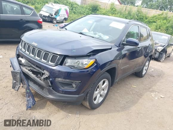 ✅ 2021 Jeep Compass Altitude • VIN: 3C4NJDBB2MT562869 • Lot: 42948297. Listed on IAAI with 62,778 mi. Free auction sales archive from the USA and detailed vehicle history report at DreamBid. Image 17.