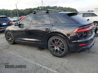 ✅ 2020 Audi Q8 Prestige • VIN: WA1FVAF14LD026402 • Lot: 66835315. Listed on Copart with 68,803 mi. Free auction sales archive from the USA and detailed vehicle history report at DreamBid. Image 2.