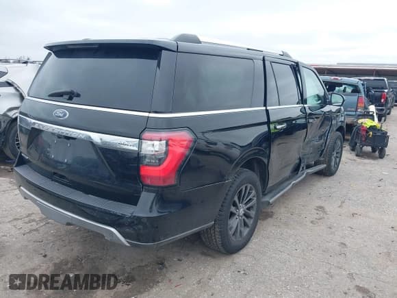 ✅ 2021 Ford Expedition Max Limited • VIN: 1FMJK2AT9MEA38771 • Lot: 41617699. Listed on IAAI with 122,409 mi. Free auction sales archive from the USA and detailed vehicle history report at DreamBid. Image 4.