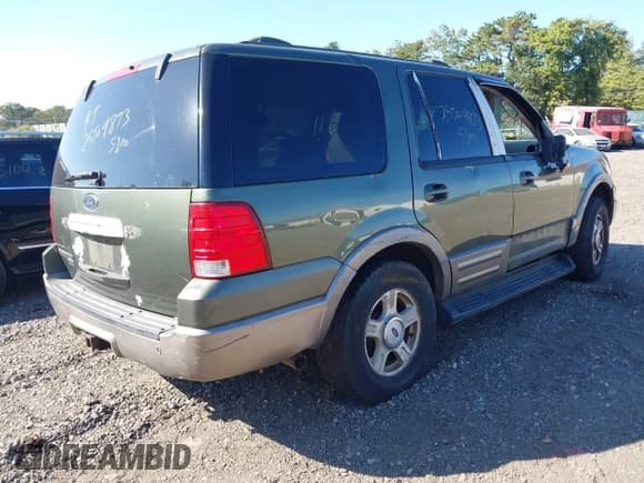✅ 2003 Ford Expedition Eddie Bauer • VIN: 1FMFU18L43LA35710 • Lot: 43368771. Listed on IAAI with Not provided. Free auction sales archive from the USA and detailed vehicle history report at DreamBid. Image 4.