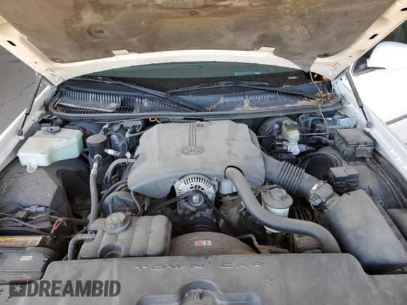 ✅ 2001 Lincoln Town Car Signature • VIN: 1LNHM82W51Y607145 • Lot: 91359645. Listed on Copart with 120,608 mi. Free auction sales archive from the USA and detailed vehicle history report at DreamBid. Image 11.