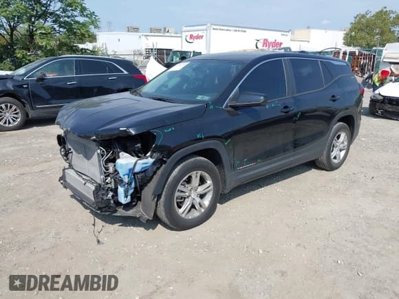 ✅ 2022 GMC Terrain SLE • VIN: 3GKALTEV9NL145604 • Lot: 43276230. Listed on IAAI with 24,072 mi. Free auction sales archive from the USA and detailed vehicle history report at DreamBid. Image 2.