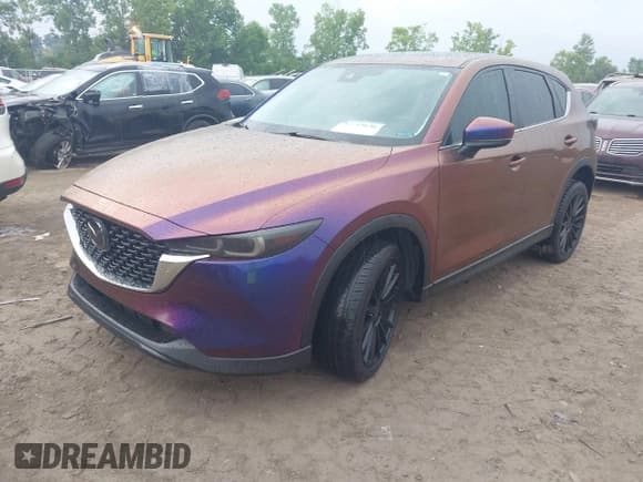 ✅ 2022 Mazda CX-5 S Carbon Edition • VIN: JM3KFBCM0N1584457 • Lot: 42743636. Listed on IAAI with 27,287 mi. Free auction sales archive from the USA and detailed vehicle history report at DreamBid. Image 2.