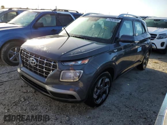 ✅ 2023 Hyundai Venue SEL • VIN: KMHRC8A38PU261350 • Lot: 74297034. Listed on Copart with Not provided. Free auction sales archive from the USA and detailed vehicle history report at DreamBid. Image 1.