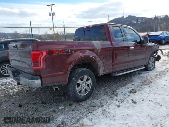 ✅ 2015 Ford F-150 XLT • VIN: 1FTFX1EF4FFA78537 • Lot: 41417613. Listed on IAAI with 190,000 mi. Free auction sales archive from the USA and detailed vehicle history report at DreamBid. Image 4.