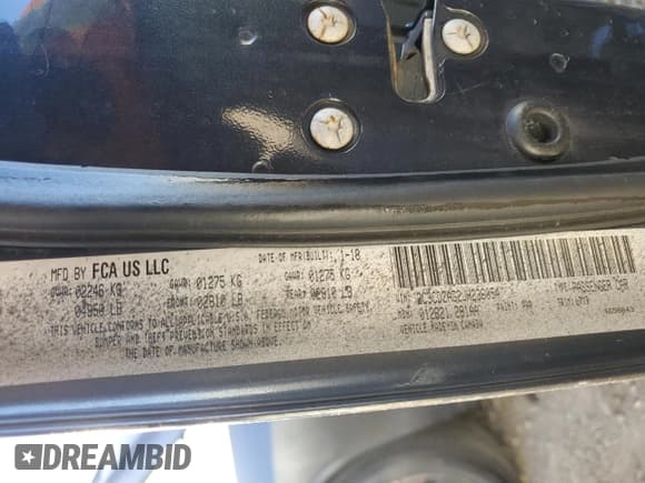 ✅ 2018 Dodge Challenger SXT Plus • VIN: 2C3CDZAG2JH236054 • Lot: 91011145. Listed on Copart with 247,912 mi. Free auction sales archive from the USA and detailed vehicle history report at DreamBid. Image 12.