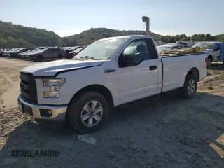 ✅ 2017 Ford F-150 XL • VIN: 1FTMF1CFXHKD92118 • Lot: 62635184. Listed on Copart with 123,961 mi. Free auction sales archive from the USA and detailed vehicle history report at DreamBid. Image 1.