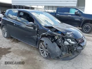 ✅ 2010 Volkswagen Golf GTI • VIN: WVWFD7AJ6AW278186 • Lot: 42227592. Listed on IAAI with 111,745 mi. Free auction sales archive from the USA and detailed vehicle history report at DreamBid. Image 1.