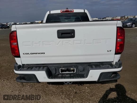 ✅ 2021 Chevrolet Colorado 2WD LT • VIN: 1GCHSCEA2M1286644 • Lot: 54329615. Listed on Copart with 63,006 mi. Free auction sales archive from the USA and detailed vehicle history report at DreamBid. Image 6.