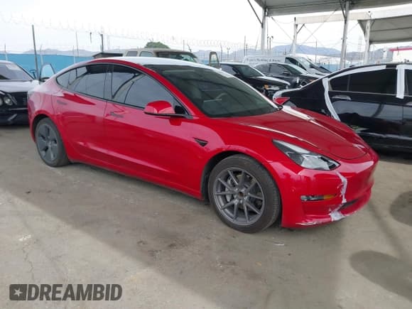 ✅ 2023 Tesla Model 3 • VIN: 5YJ3E1EA9PF452238 • Lot: 41657897. Wystawiony na IAAI z przebiegiem 60 031 mil. Bezpłatny archiwum sprzedaży aukcyjnych z USA i szczegółowy raport historii pojazdu na DreamBid. Zdjęcie 1.