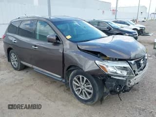 ✅ 2015 Nissan Pathfinder Platinum • VIN: 5N1AR2MN1FC684491 • Lot: 42999413. Listed on IAAI with 69,575 mi. Free auction sales archive from the USA and detailed vehicle history report at DreamBid. Image 1.