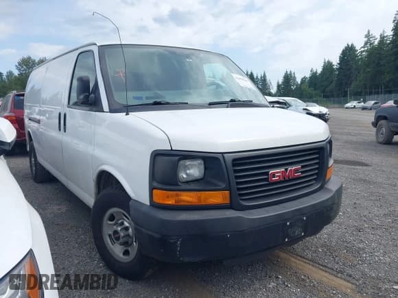 ✅ 2012 GMC Savana • VIN: 1GTZ7UBA0C1146655 • Лот: 42450269. Опубликован ранее на IAAI с пробегом 192 273 миль. Бесплатный доступ к архиву аукционных продаж из США и подробный отчёт об истории автомобиля на DreamBid. Изображение 1.