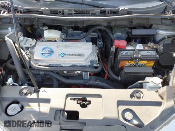 ✅ 2012 Nissan LEAF SL • VIN: JN1AZ0CP2CT022140 • Lot: 43190073. Listed on IAAI with 69,874 mi. Free auction sales archive from the USA and detailed vehicle history report at DreamBid. Image 10.