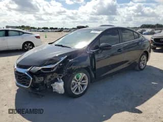 ✅ 2019 Chevrolet Cruze LT • VIN: 1G1BE5SM0K7125641 • Лот: 91841925. Опубликован ранее на Copart с пробегом 68 980 миль. Бесплатный доступ к архиву аукционных продаж из США и подробный отчёт об истории автомобиля на DreamBid. Изображение 1.