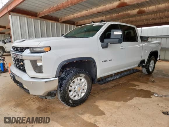 ✅ 2023 Chevrolet Silverado 2500HD LT • VIN: 1GC4YNE72PF124100 • Лот: 93657865. Опубликован ранее на Copart с пробегом 56 610 миль. Бесплатный доступ к архиву аукционных продаж из США и подробный отчёт об истории автомобиля на DreamBid. Изображение 1.