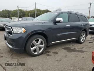 ✅ 2013 Dodge Durango Citadel • VIN: 1C4SDJET5DC658729 • Lot: 90718245. Wystawiony na Copart z przebiegiem 177 668 mil. Bezpłatny archiwum sprzedaży aukcyjnych z USA i szczegółowy raport historii pojazdu na DreamBid. Zdjęcie 1.