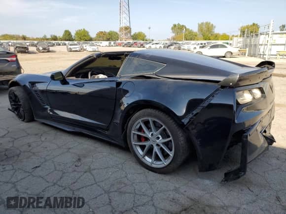 2016 Chevrolet Corvette Z06 2LZ с VIN 1G1YS2D65G5608464, выставлен на аукционе Copart как лот 71819514 с пробегом 20 738 миль миль и Списание • Salvage title. История ставок и продаж доступна на DreamBid. Изображение 2.