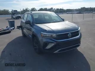 ✅ 2022 Volkswagen Taos S • VIN: 3VVCX7B26NM083360 • Lot: 43806336. Listed on IAAI with Not provided. Free auction sales archive from the USA and detailed vehicle history report at DreamBid. Image 1.
