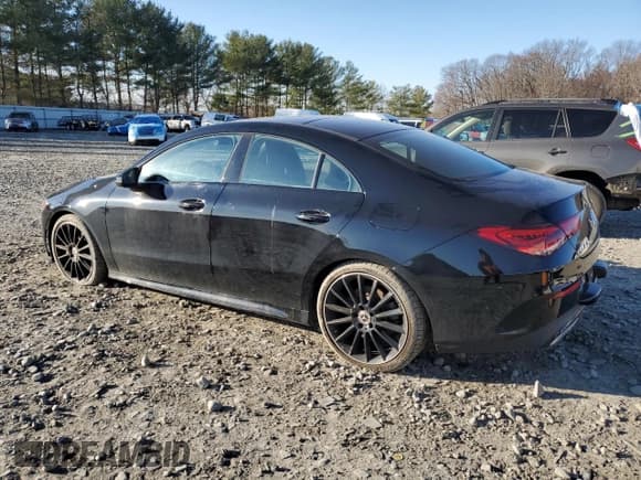 ✅ 2021 Mercedes-Benz CLA 250 • VIN: W1K5J4HB0MN211293 • Lot: 47601595. Listed on Copart with 23,795 mi. Free auction sales archive from the USA and detailed vehicle history report at DreamBid. Image 2.