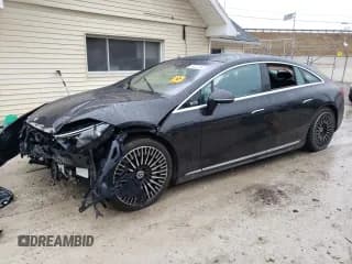 ✅ 2022 Mercedes-Benz EQS 580 • VIN: W1KCG4EB8NA005416 • Лот: 45281084. Опубликован ранее на Copart с пробегом Не указан. Бесплатный доступ к архиву аукционных продаж из США и подробный отчёт об истории автомобиля на DreamBid. Изображение 1.