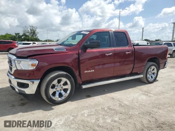 ✅ 2020 Ram 1500 Big Horn • VIN: 1C6SRFBT0LN218026 • Lot: 67573555. Wystawiony na Copart z przebiegiem 94 934 mil. Bezpłatny archiwum sprzedaży aukcyjnych z USA i szczegółowy raport historii pojazdu na DreamBid. Zdjęcie 1.